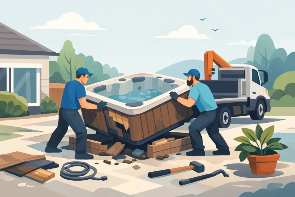 Hot Tub Removal Service Done Right