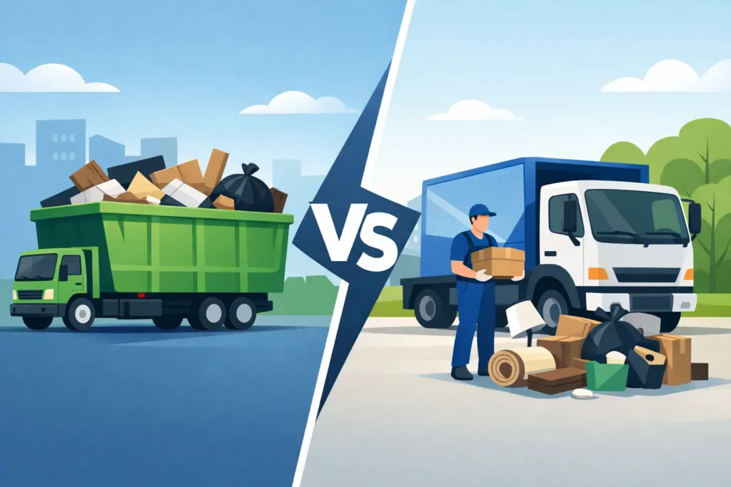 Dumpster Rental vs Junk Removal: Which Fits?
