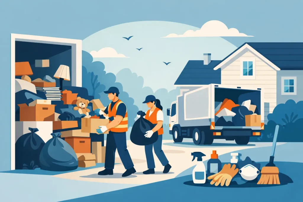 How to Clear Out a Hoarder House Safely