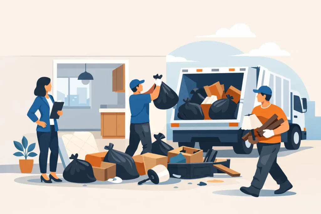Tenant Trash Removal for Faster Rental Turnovers