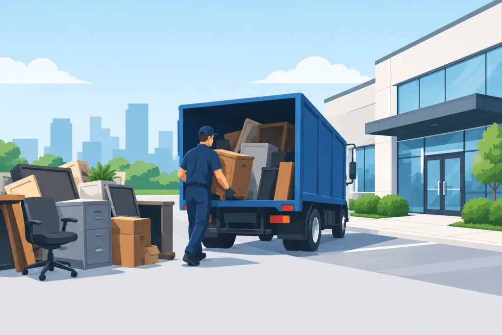 Commercial Junk Hauling for Faster Property Turnover
