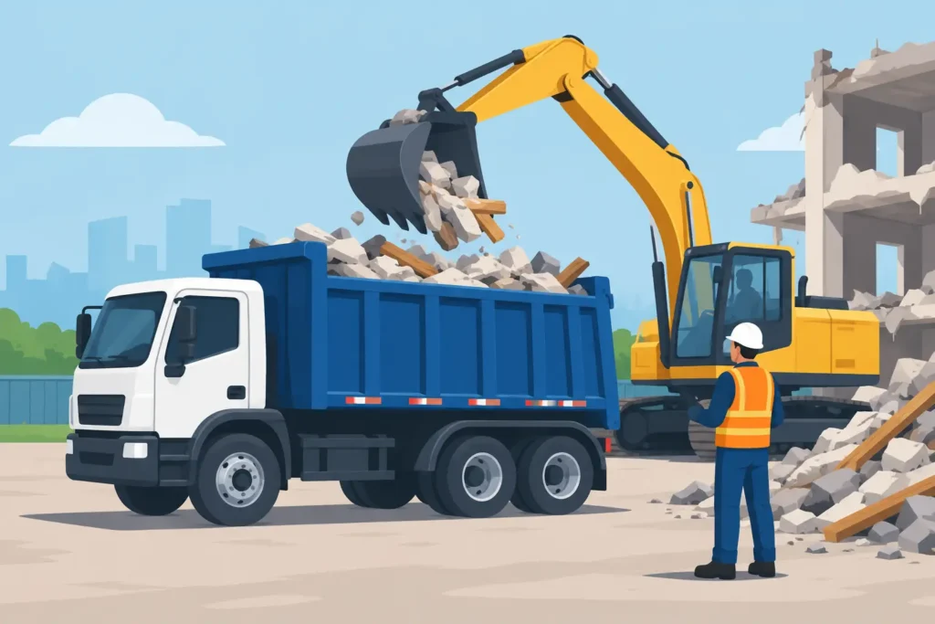Construction Debris Hauling for Faster Cleanups
