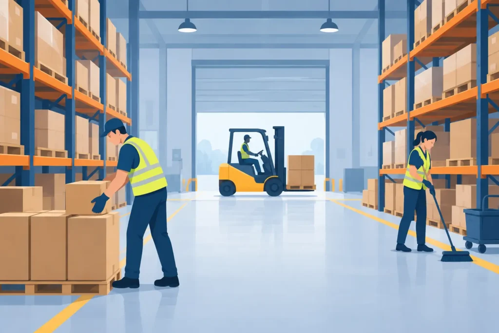 Warehouse Clearing for Faster, Safer Operations